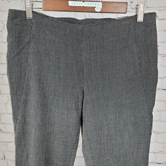NWT Amanda + Chelsea Black Contemporary Fit Low Rise Stretch Pants 4 (31x30) - Picture 5 of 14